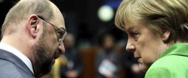 Η κοινωνική δικαιοσύνη αχίλλειος πτέρνα της Μέρκελ έναντι του Σουλτς