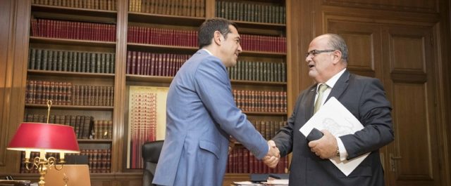 Σε πολύ καλό κλίμα και η συνάντηση Τσίπρα- ΓΣΕΒΕΕ