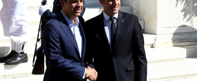 Δείτε live την επίσκεψη Μακρόν στην Αθήνα