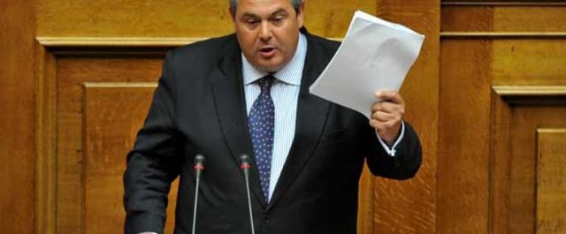 Καμμένος προς τη ΝΔ: Η Βουλή εξουσιοδότησε την αναβάθμιση των F 16