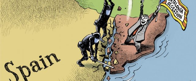 Οι γελοιογράφοι για την Καταλονία