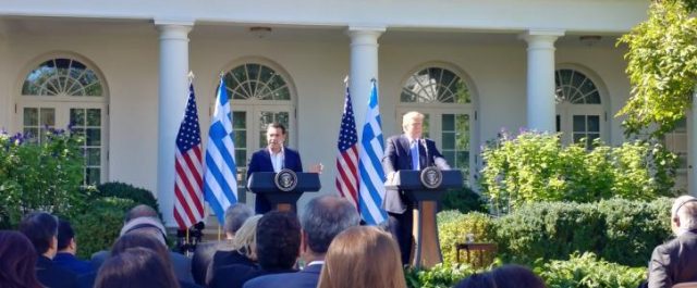 Η συνέντευξη τύπου Τσίπρα – Τραμπ στο Λευκό Οίκο