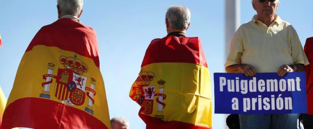 “Ο Πουτζντεμόν στη φυλακή”- Διαδηλώσεις στη Μαδρίτη κατά της απόσχισης