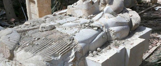 “Βρυχάται” ξανά ο Λέων της Αλ Λατ στην Παλμύρα! [εικόνες]