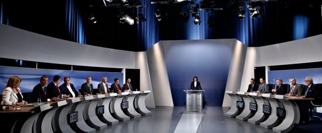 Πως “συνέλαβε” ο φακός τους 9 υποψήφιους πριν το ντιμπέϊτ [εικόνες]