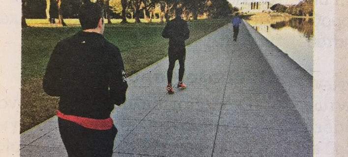 Ο Τσίπρας έκανε τζόκινγκ στην Ουάσιγκτον [εικόνες]