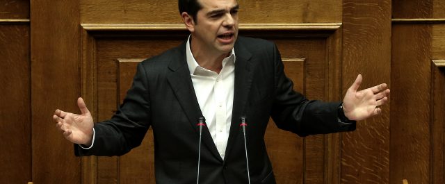 Δευτερολογία Τσίπρα: ” Καλή σας νύχτα κ. Μητσοτάκη”