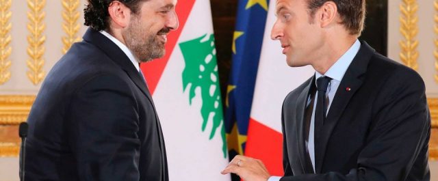 Στον Μακρόν το Σάββατο ο παραιτηθείς πρωθυπουργός του Λιβάνου