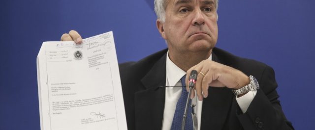 ΝΔ: Δεν είναι γνήσια τα έγγραφα που παρουσίασε ο Καμμένος