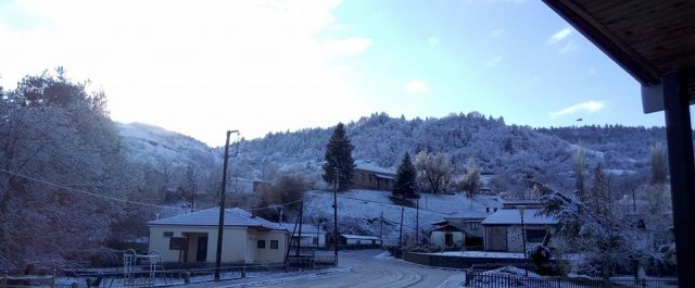 Η πρώτη…άσπρη μέρα