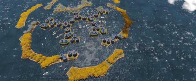 Εντυπωσιάζει η πρώτη πλωτή πόλη-κράτος στον Ειρηνικό! [video+εικόνες]