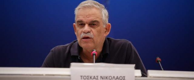Τόσκας: Έπρεπε να συλληφθούν τα μέλη του Ρουβίκωνα που μπήκαν στο Πεντάγωνο