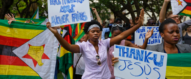 Ζιμπάμπουε: Παραιτήθηκε ο Μουγκάμπε, ξέσπασαν πανηγυρισμοί