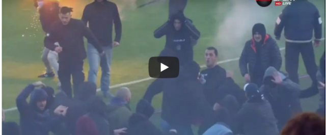 Άγριο ξύλο στο ματς Λοκομοτίβ Πλόβντιβ – ΤΣΣΚΑ Σόφιας