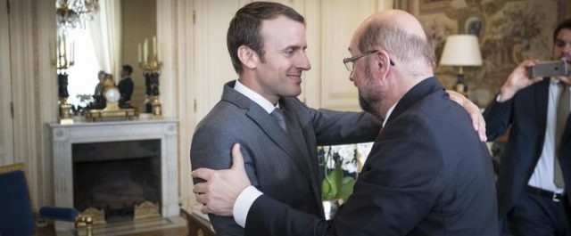 Ο Μακρόν θέλει “Μεγάλο Συνασπισμό” στη Γερμανία