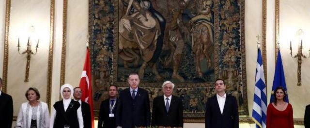 Αβρότητες Παυλόπουλου-Ερντογάν στο δείπνο