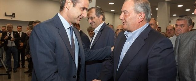 Τα είπαν για μία ώρα Μητσοτάκης – Καραμανλής