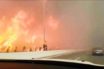 Συγκλονιστικό βίντεο- Πως η φωτιά πέρασε την εθνική οδό