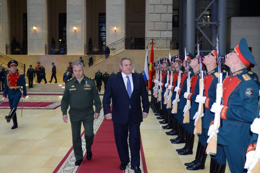 Καμμένος στη Μόσχα: Μοιραζόμαστε κοινές αξίες, μαζί μπορούμε να βοηθήσουμε στην επίλυση προβλημάτων στα Βαλκάνια