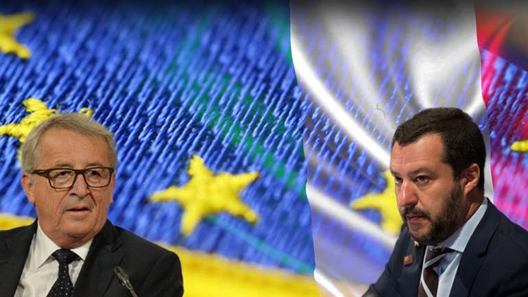 Ιταλικός σεισμός στην Ευρωζώνη- Η Κομισιόν απέρριψε τον προϋπολογισμό της Ρώμης