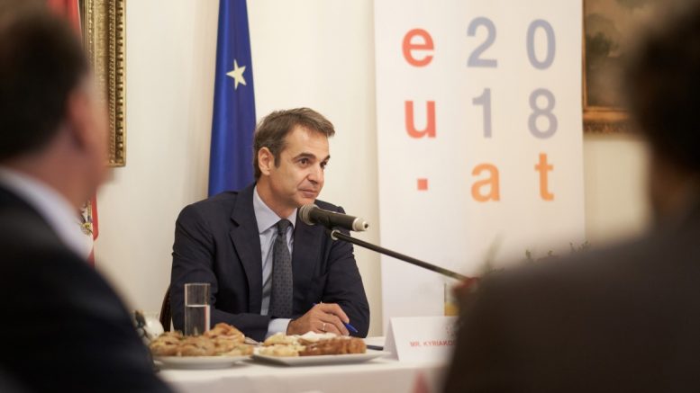 Κ. Μητσοτάκης: Η χώρα πρέπει να απαλλαγεί από το συνονθύλευμα του κυνισμού