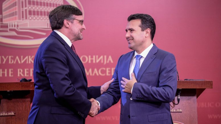 Διπλωματική σύγκρουση Ουάσιγκτον- Μόσχας για τον Ζάεφ και “ναι” στη Συμφωνία των Πρεσπών
