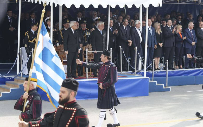 Κλίμα εθνικής ανάτασης στην παρέλαση της Θεσσαλονίκης