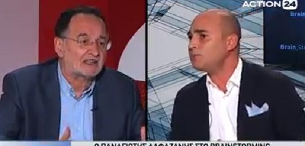 Καβγάς Λαφαζάνη, Μπογδάνου σε πάνελ τηλεοπτικής εκπομπής- Αποχώρησε ο επικεφαλής της ΛΑΕ (video)