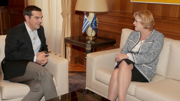 Συνάντηση Τσίπρα με Κρέτσου – Εγκαίνια σε τρία μεγάλα έργα με ευρωπαϊκή στήριξη