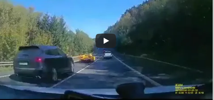 Τρομακτικό δυστύχημα σε “κόντρες” Ferrari, Porsche και Mercedes (video)