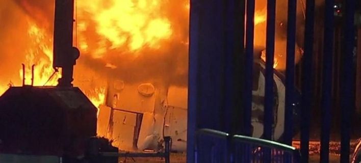 Εξερράγη το ελικόπτερο με τον ιδιοκτήτη της Λέστερ, λίγο μετά τη λήξη του αγώνα Λέστερ – Γουέστ Χαμ (video)