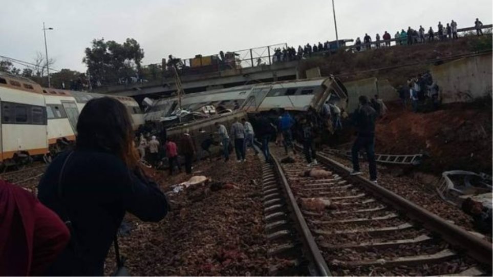 Μαρόκο: Έξι νεκροί από εκτροχιασμό τρένου
