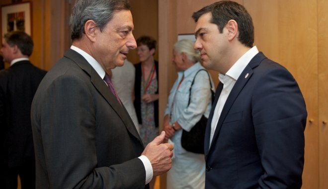 Συνάντηση του Αλέξη Τσίπρα με την ηγεσία της ΕΚΤ – Το ελληνικό ομόλογο αποσυνδέεται από το ιταλικό