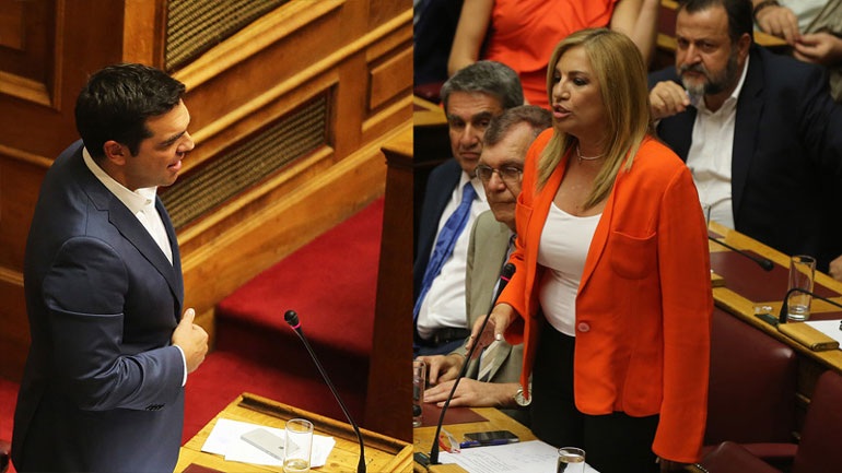 Τσίπρας σε Σημίτη: Ιδιοκτήτης σε αυτόν τον τόπο είναι ο λαός – Σφοδρή σύγκρουση με Γεννηματά