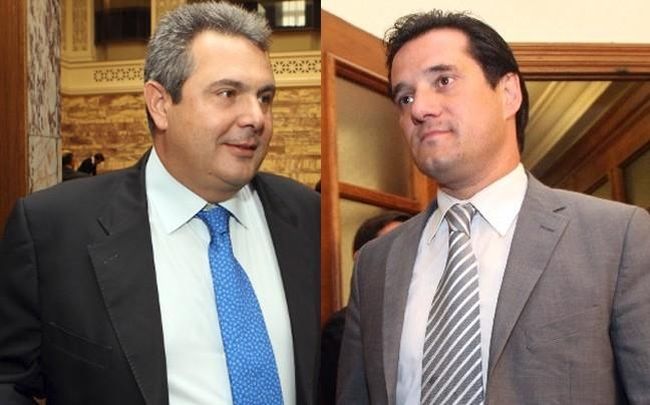 Μια… αρκούδα “ένωσε” Καμμένο – Γεωργιάδη (video)