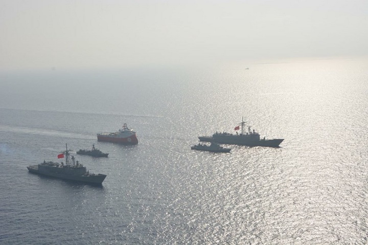 Κλιμάκωση έντασης από την ‘Αγκυρα – Το Barbaros μέσα στην κυπριακή ΑΟΖ συνοδεία 4 πολεμικών