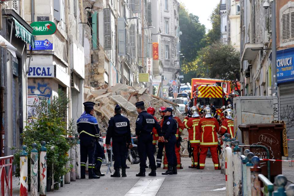Μασσαλία: Ανασύρθηκε και 6ος νεκρός από τα ερείπια των δύο κτιρίων που κατέρρευσαν
