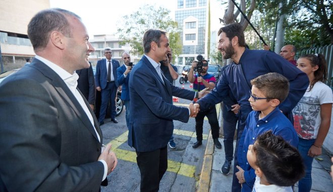 Επίσκεψη Μητσοτάκη – Βέμπερ στην “Κιβωτό του Κόσμου”