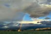 Ουράνιο τόξο στο Μπούρτζι