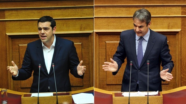 Άγρια αντιπαράθεση Τσίπρα – Μητσοτάκη μετά το ατόπημα του προέδρου της ΝΔ για Αποστολάκη (vid)