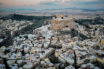 Η χιονισμένη Ακρόπολη από ψηλά….