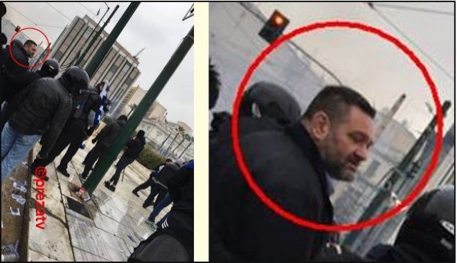 “Ενορχηστρωτής” της δράσης των ακραίων στο συλλαλητήριο ο βουλευτής της Χ.Α Γ. Λαγός (εικόνες & βίντεο)