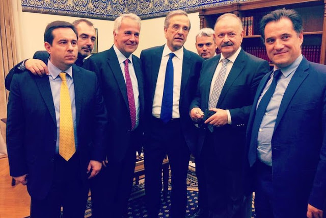 Η φωτογραφία που αναστάτωσε τη Ν.Δ- Επίδειξη ισχύος από τον Αντώνη Σαμαρά