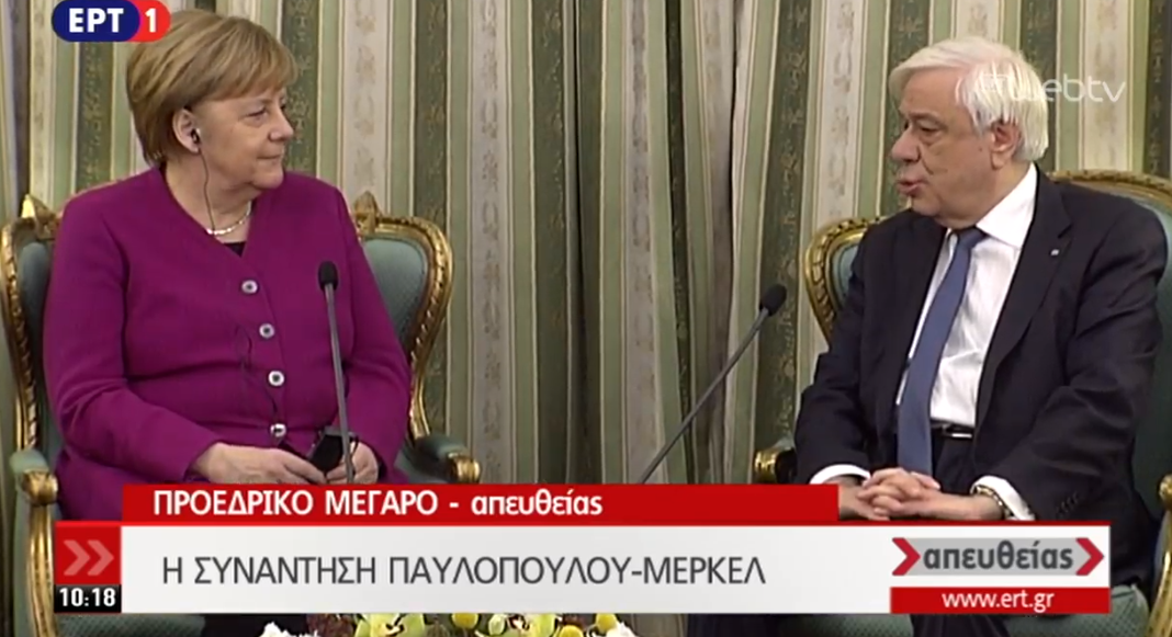 LIVE Οι δηλώσεις του Προέδρου της Δημοκρατίας με την Άγκελα Μέρκελ