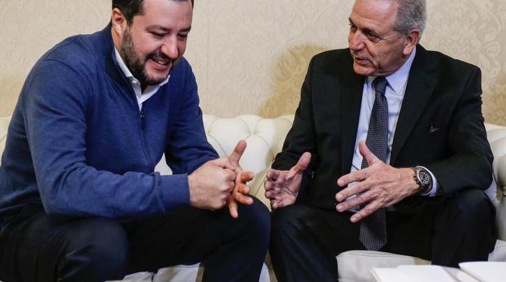 Κόντε, Σαλβίνι: Σημαντικές κοινές ευαισθησίες με τον Αβραμόπουλο για το μεταναστευτικό