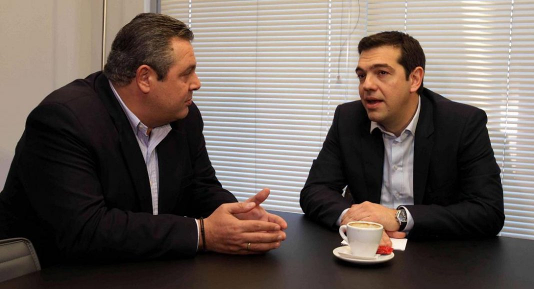 Το πρωί της Τετάρτης η συνομιλία Τσίπρα – Καμμένου