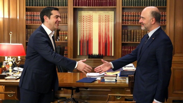 Μοσκοβισί μετά τη συνάντηση με Τσίπρα: Σε καμία περίπτωση δεν έχουμε μασκαρεμένο μνημόνιο (vid)