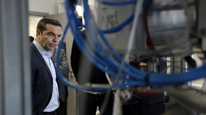 Επίσκεψη Τσίπρα στην ελληνική Silicon Valley (vid)