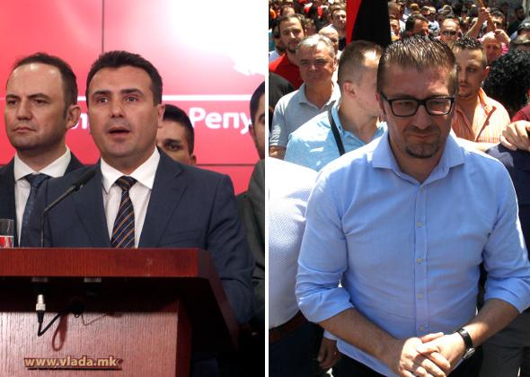 Πολιτικό θάρρος: Ο Ζάεφ αρνήθηκε να φορέσει καρφίτσα με το όνομα “Μακεδονία” που του έδωσε ο Μίτσκοτσκι