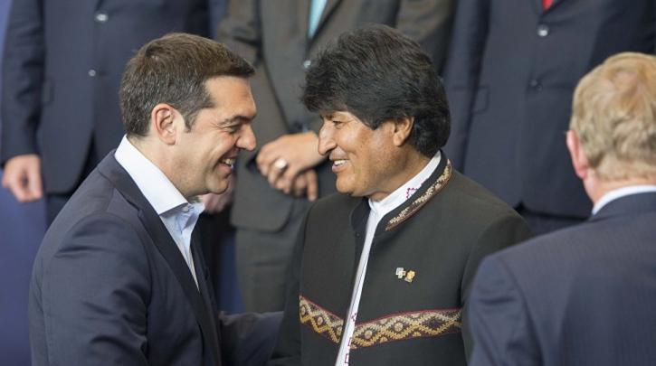 Απόψε η εκδήλωση με Αλέξη Τσίπρα και Έβο Μοράλες, στο Κέντρο Πολιτισμού ΙΣΝ